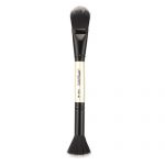 W501 – Pincel Duplo para Base e Kabuki Reto Macrilan – Linha W